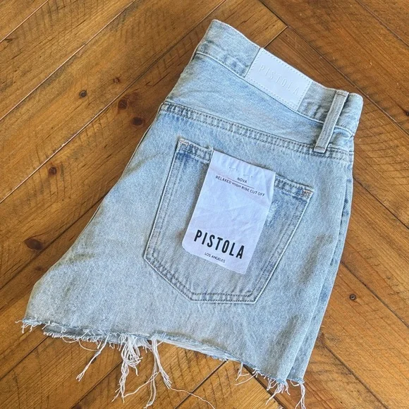 NWT PISTOLA Nova Denim Shorts - Picture 1 of 12